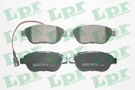Колодки передние combo d LPR 05P1268
