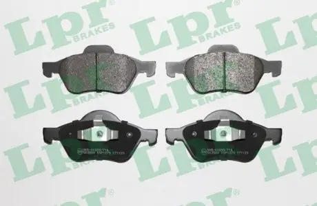 Комплект тормозных колодок, дисковый тормоз LPR 05P1279