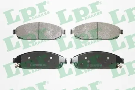 Комплект тормозных колодок, дисковый тормоз LPR 05P1403