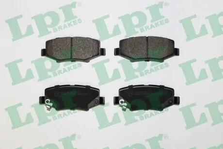 Комплект гальмівних колодок, дискове гальмо LPR 05P1555