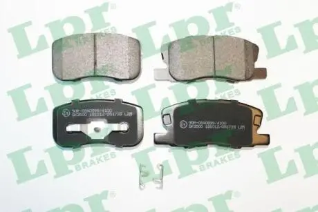 Комплект тормозных колодок, дисковый тормоз LPR 05P1733