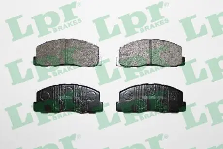 Комплект тормозных колодок, дисковый тормоз LPR 05P260