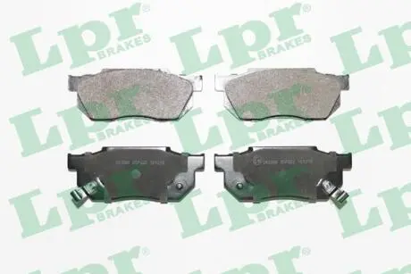 Комплект тормозных колодок, дисковый тормоз LPR 05P322