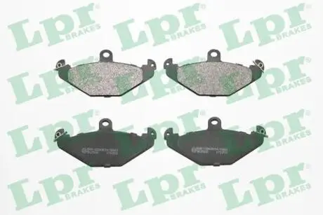 Комплект тормозных колодок, дисковый тормоз LPR 05P427