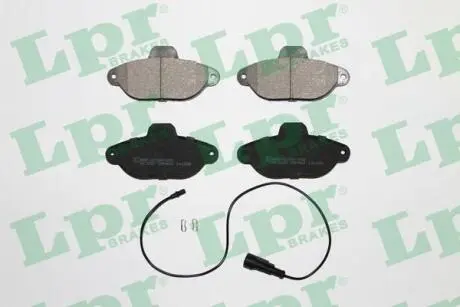 Комплект тормозных колодок, дисковый тормоз LPR 05P462