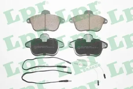 Комплект тормозных колодок, дисковый тормоз LPR 05P478