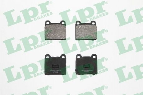 Комплект тормозных колодок, дисковый тормоз LPR 05P659