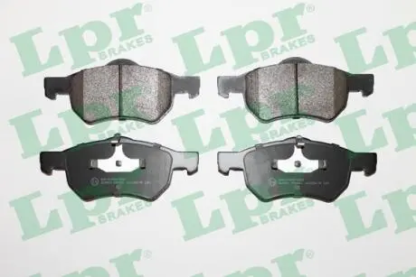 Комплект тормозных колодок, дисковый тормоз LPR 05P841