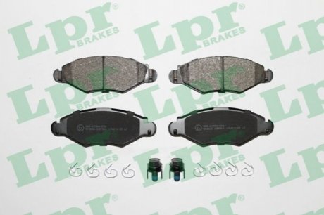 Комплект тормозных колодок, дисковый тормоз LPR 05P903 (фото 1)