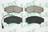 Колодки гальмівні дискові передні CITROEN Jumper 02-06,JUMPER c бортовой платформой/ходовая часть (230) 94-02,JUMP LPR 05P967 (фото 1)