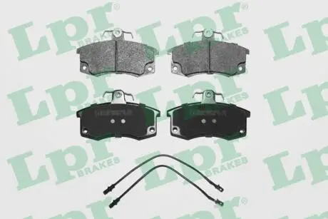 Комплект тормозных колодок, дисковый тормоз LPR 05P988