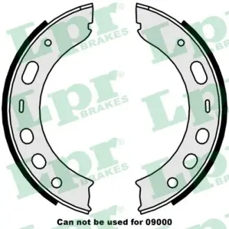 Тормозные колодки ручного тормоза LPR 09510
