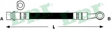 Гальмівний шланг LPR 6T48142