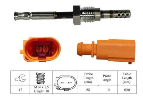 Датчик, температура выхлопных газов LUCAS LGS7133