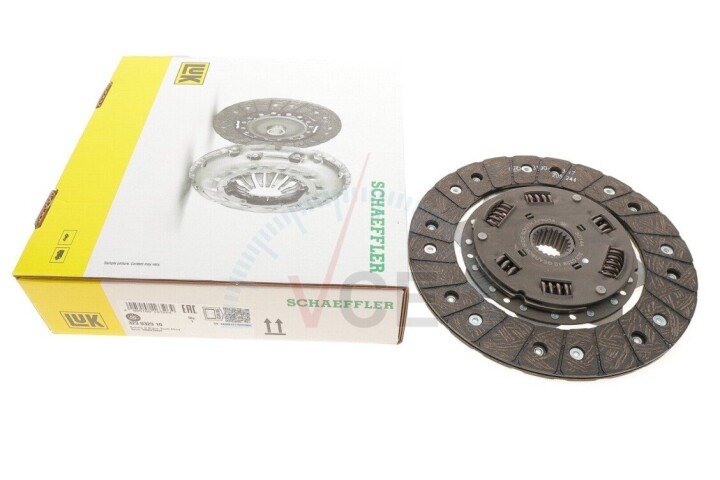 Диск зчеплення Toyota land cruiser 2.4 td -96 (d=225mm) LUK 323 0329 10 (фото 1)