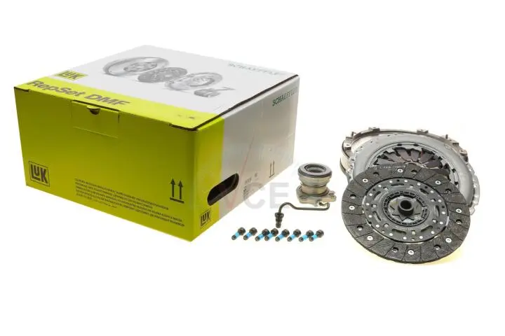 Демпфер + комплект зчеплення + вичавлений fiat fiorino/punto 1.3 d multijet 07- LUK 600 0344 00 (фото 1)