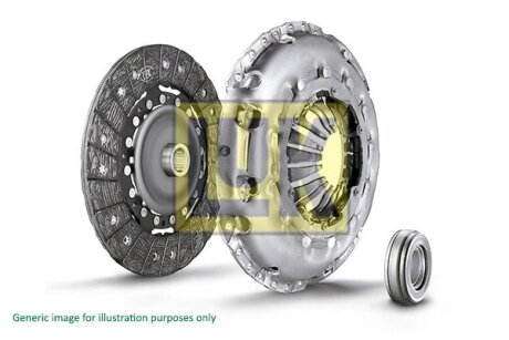 Комплект зчеплення Fiat 500/Panda 0.9 12- LUK 620 3451 00