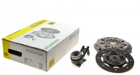 Комплект сцепления ford escort 1.5 ti/fiesta 1.6 ti 08- (d=220mm) (+выжимной) LUK 622 3226 35