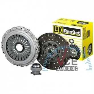 Комплект сцепления PEUGEOT BOXER (250) 06-; CITROEN JUMPER (250) 06- LUK 626 3033 09