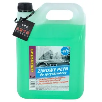 Омыватель стекла зимний -25 (5л) Яблуко-Лайм (Зеленый) Luksusowy APPLEWINTER5