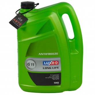 Антифриз -40 long life (зелений) 5кг LUXE 7492 (фото 1)