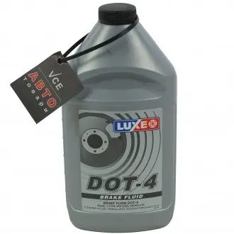 Жидкость тормозная DOT-4 800г LUXE LUXE651