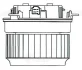 Электровентилятор отопителя для а/м audi a6 (c7) (11-) LUZAR LFh 1877 (фото 3)