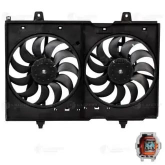 Вентилятор, охлаждение двигателя LUZAR LFK 141G4