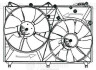 Электровентилятор охлаждения с кожухом (2 вент.) suzuki grand vitara (05-) LUZAR LFK 2465 (фото 3)