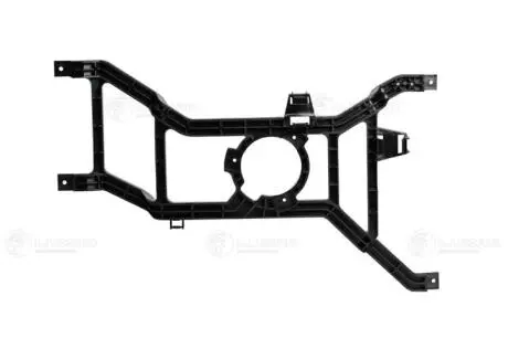 Дифузор радіатора (тільки кожух) logan (08-) LUZAR LFS 0955