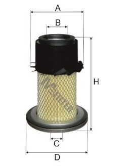 Воздушный фильтр M-FILTER A1064 (фото 1)