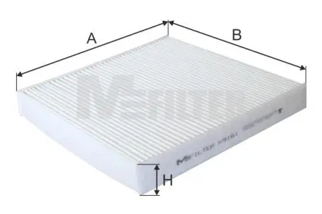 Фильтр салона iveco daily 11- M-FILTER K 9161