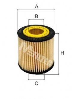 Фільтр масляний (фільтр-патрон) M-FILTER TE4043