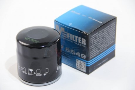 Фильтр масляный opel astra k 1.4 15- M-FILTER TF 6549 (фото 1)