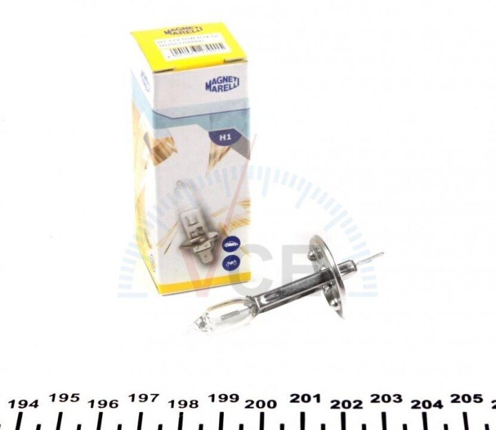 Автолампа magneti marelli h1 p14,5s 55 w прозрачна MAGNETI MARELLI 002551100000 (фото 1)