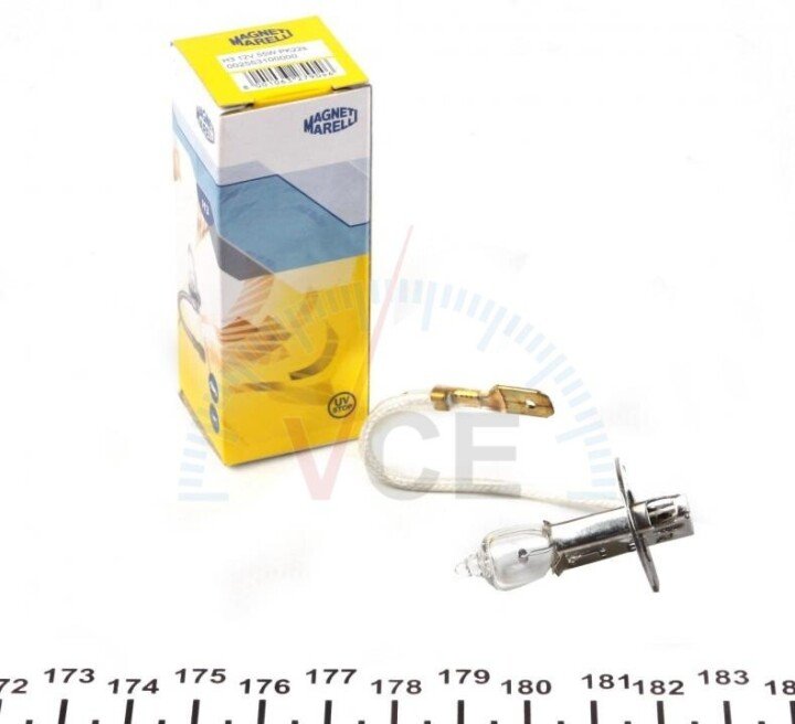 Автолампа magneti marelli h3 pk22s 55 w прозрачная MAGNETI MARELLI 002553100000 (фото 1)