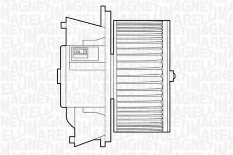 Вентилятор салону MAGNETI MARELLI 069412503010