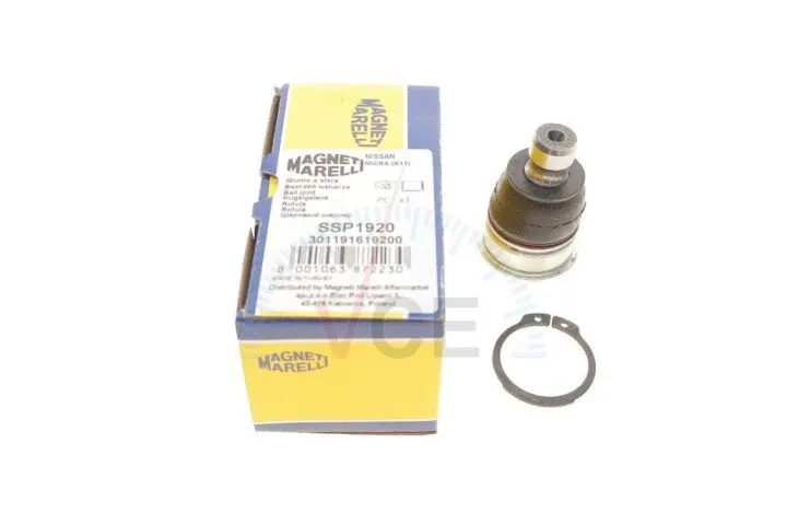 Опора кульова (передня/знизу) Nissan Micra/Note 10- MAGNETI MARELLI 301191619200 (фото 1)