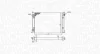 Радиатор двигателя (мкпп) VW CORRADO, GOLF I, GOLF II, GOLF III, JETTA I, JETTA II, SCIROCCO 1.3-2.0 08.75-05.98 MAGNETI MARELLI 350213187400 (фото 1)