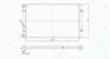 Радіатор охолодження skoda octavia/vw golf iv 1.4-2.8/1.9tdi (економ-клас) MAGNETI MARELLI 350213190800 (фото 1)