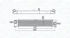 Радиатор интеркулера citroen jumpy/peugeot expert 2.0-3.0hdi 06- MAGNETI MARELLI 351319204230 (фото 1)