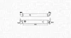 Радиатор интеркулера skoda roomster/fabia 08- MAGNETI MARELLI 351319204410 (фото 2)