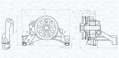 Масляний насос MAGNETI MARELLI 351516000010