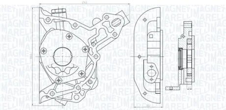 Масляний насос MAGNETI MARELLI 351516000025