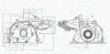 Масляный насос DACIA LOGAN, LOGAN II, LOGAN MCV II, SANDERO, SANDERO II, NISSAN KUBISTAR, RENAULT CLIO II, CLIO II-HATCHBACK, CLIO III, CLIO III-HATCHBACK, CLIO IV 1.0-1.2LPG 05.96- MAGNETI MARELLI 351516000046 (фото 1)