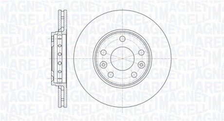 Гальмівний диск MAGNETI MARELLI 361302040110