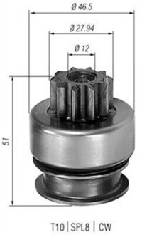 Бендикс jeep mitsubishi [] MAGNETI MARELLI 940113020178 (фото 1)