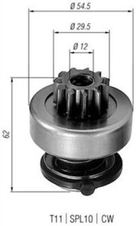 Бендикс (z=11) alfa fiat lancia jeep chrysler MAGNETI MARELLI 940113020217