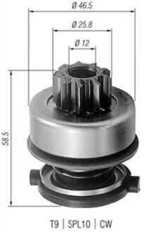 Бендікс (z=9) ford 2,8 saab 2,0/2,3 [] MAGNETI MARELLI 940113020259