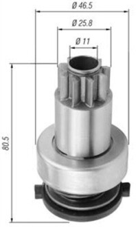 Magneti marelli,бендикс (z=9) vw polo 1,4/1,6, lupo 1,4 skoda fabia 1,4 seat 1,4: arosa, cordoba, ibiza MAGNETI MARELLI 940113020434